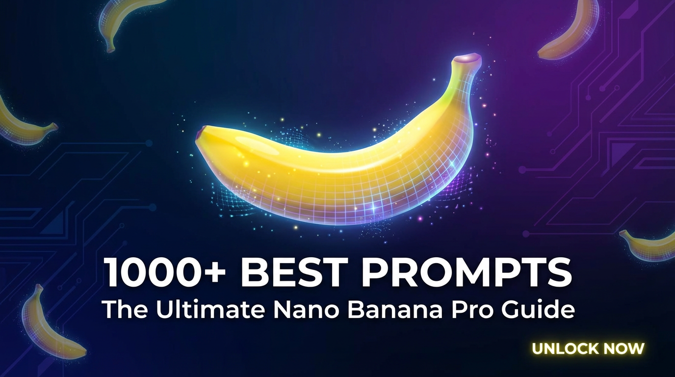 Unlock 1000+ Best Banana Prompts: The Ultimate Nano Banana Pro Guide